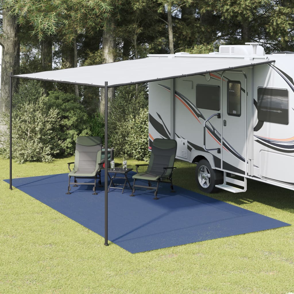 Blauer Zeltteppich 6x3 m