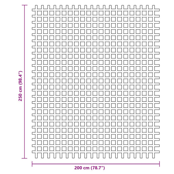 Grüner Zeltteppich 2,5x2 m