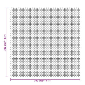 Grüner Zeltteppich 3x3 m