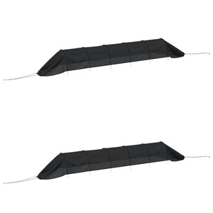Pflanztunnel, 2er Set, Schwarz