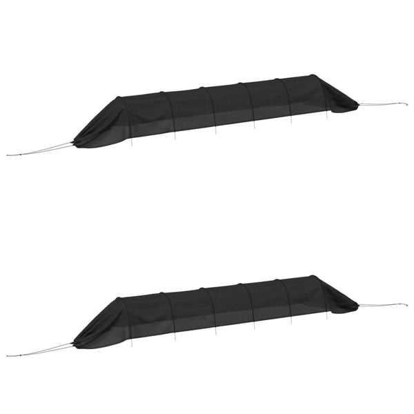 Pflanztunnel, 2er Set, Schwarz