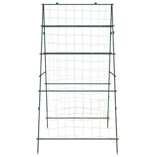 Pflanzennetz A-Rahmen Stahl 2er Set