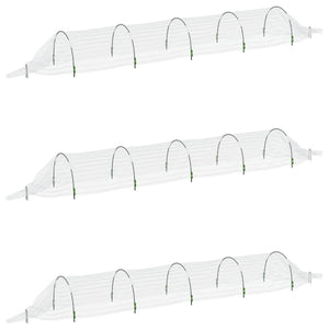 Netztunnel 3er Set 1,5x5 m