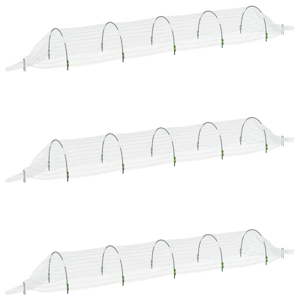 Netztunnel 3er Set 1,5x5 m