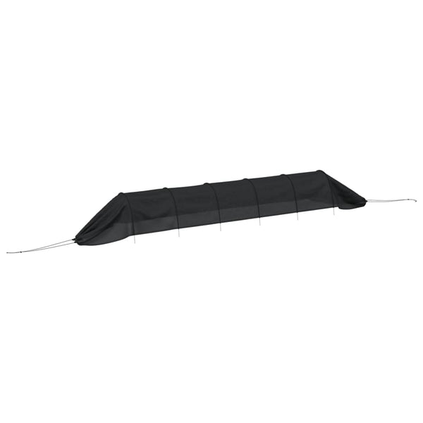 Netztunnel 3er Set, Schwarz