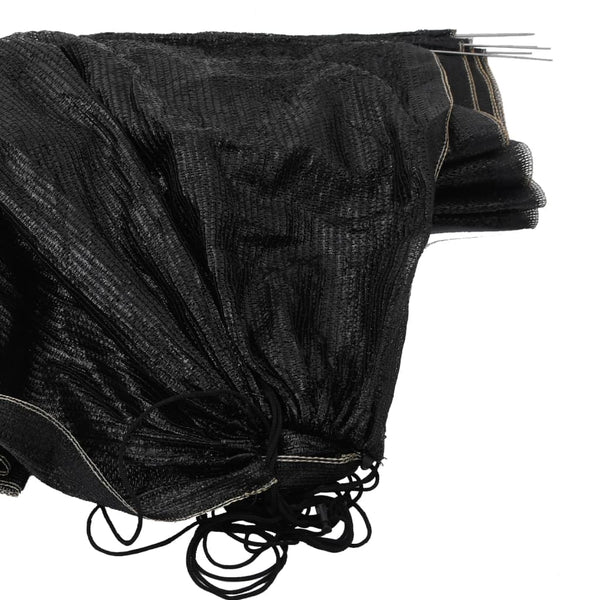 Netztunnel 3er Set, Schwarz