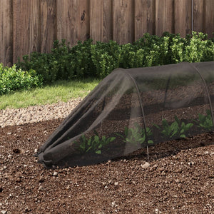 Netztunnel 3er Set, Schwarz