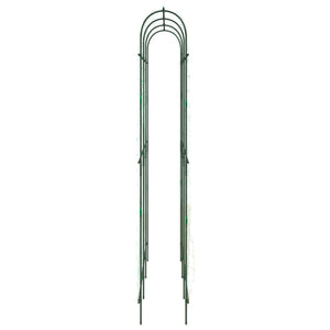Pflanzennetze U-Rahmen Stahl 3er Set
