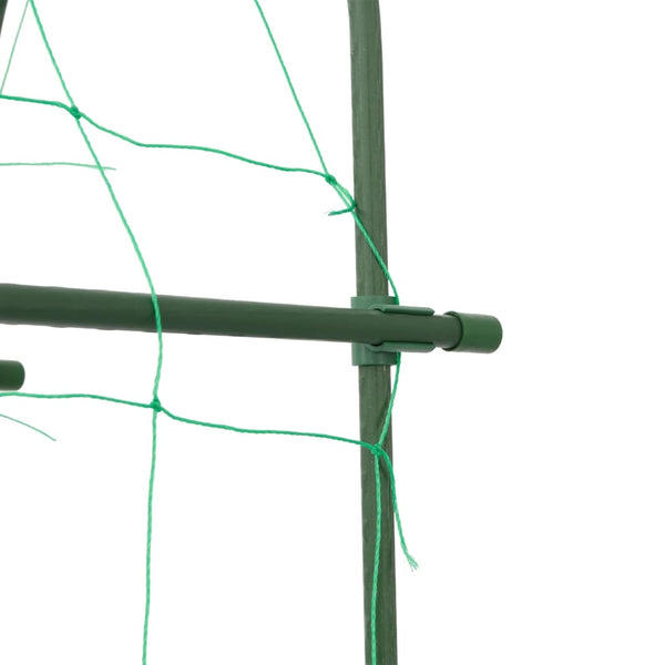 Pflanzennetze U-Rahmen Stahl 3er Set