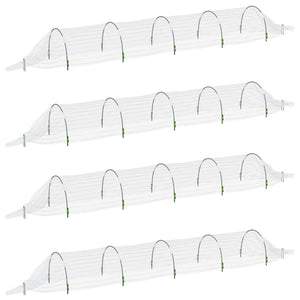 Netztunnel 4er Set 1,5x5 m