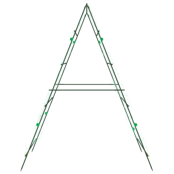 Pflanzennetz A-Rahmen Stahl, 4er Set