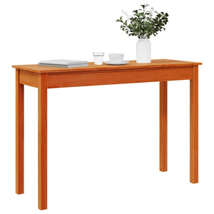 Konsolentisch Wachsbraun Kiefer Massivholz 110 cm