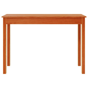 Konsolentisch Wachsbraun Kiefer Massivholz 110 cm