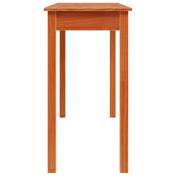 Konsolentisch Wachsbraun Kiefer Massivholz 110 cm
