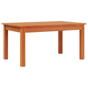 Couchtisch Massivholz Kiefer Wachsbraun 80x50 cm
