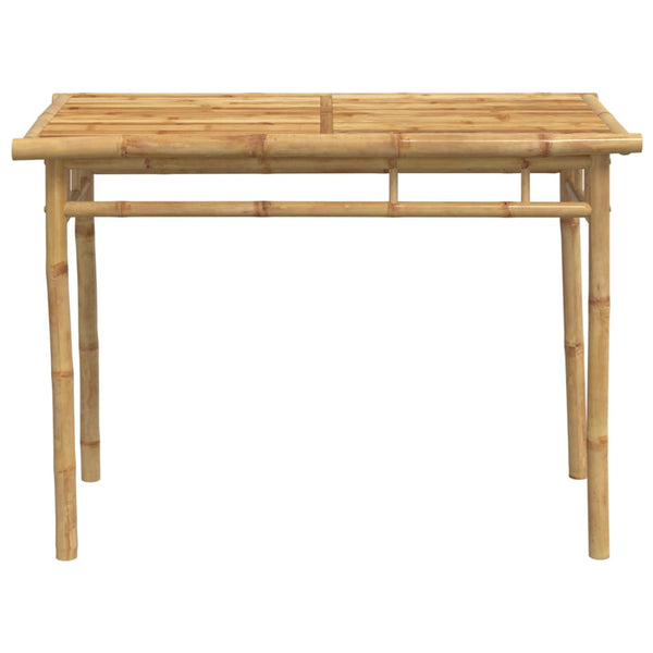 Bambus Garten Esstisch, 110cm