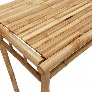 Bambus Garten Esstisch, 110cm