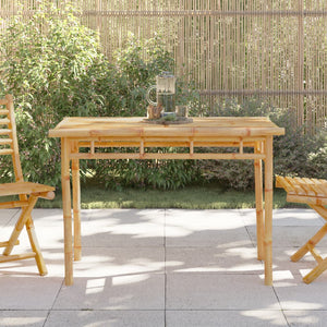 Bambus Garten Esstisch, 110cm