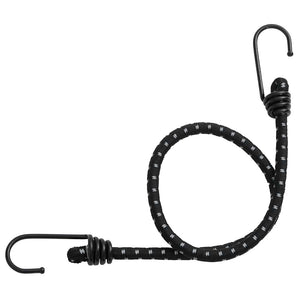 Reflektierende Gummiseile mit Haken, 46 cm, 50 Stk.