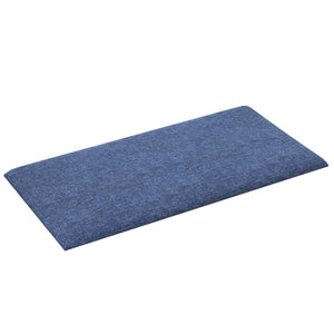 Blaue Wandkopfteile 30x15cm, 12er Set