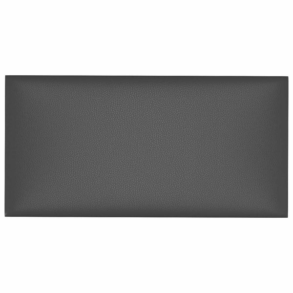 Wandkopfteile Grau Stoff 30x15cm 12er Set