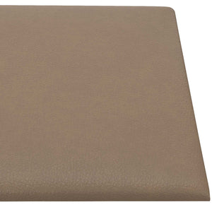Wandpaneele Cappuccino Stoff 30x15cm, 12 Stk.