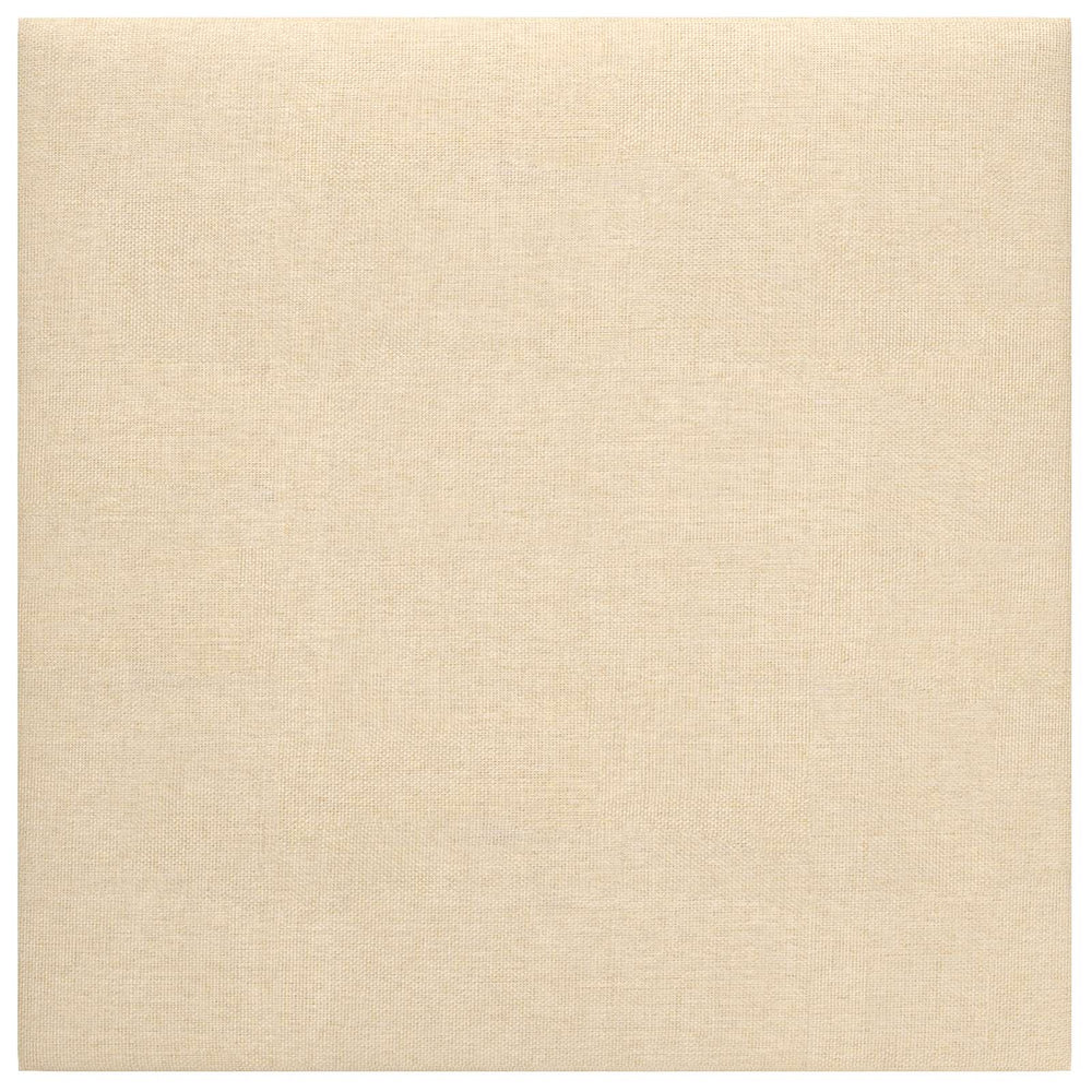 Wandpaneele Kopfteil Creme Stoff 30x30cm 12er Set