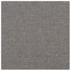 vidaXL Têtes de lit murales 12 pcs Gris clair 30 x 30 cm Tissu