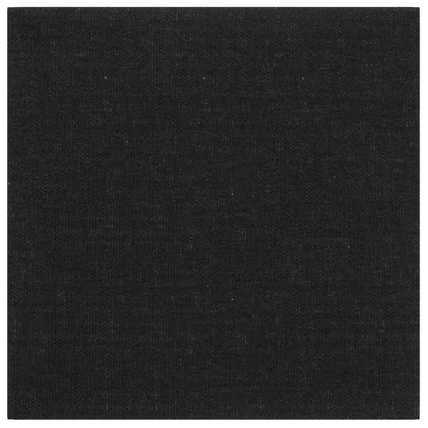 Wandpaneele Kopfteil Schwarz 30x30cm, 12 Stk.