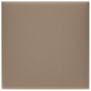 Wandkopfteile Cappuccino Stoff 30x30cm, 12 Stk.