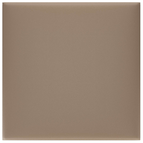 Wandkopfteile Cappuccino Stoff 30x30cm, 12 Stk.