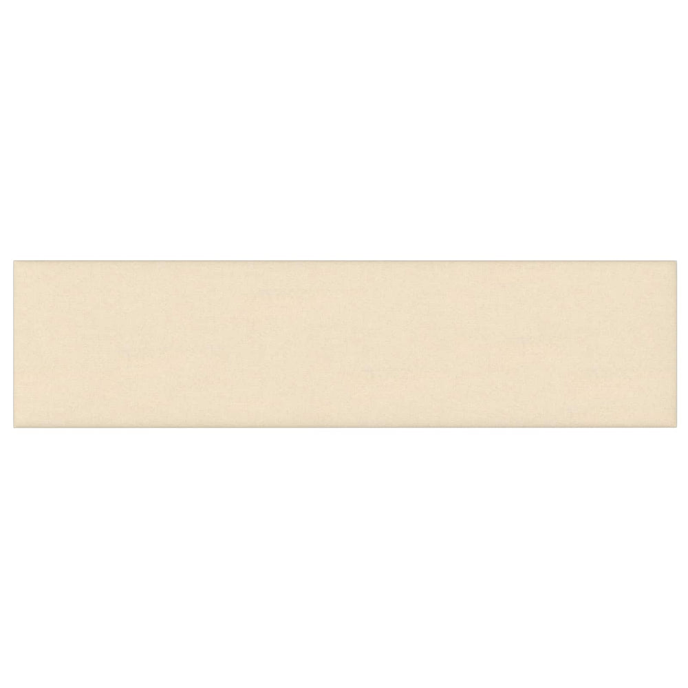 Wandpaneele Kopfteil Creme 60x15cm, 12er Set