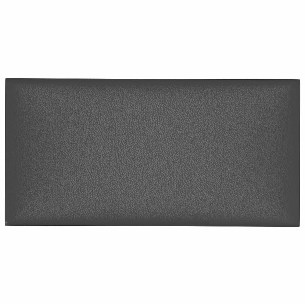 Graue Wandkopfteile Stoff 60x30cm - 12er Set
