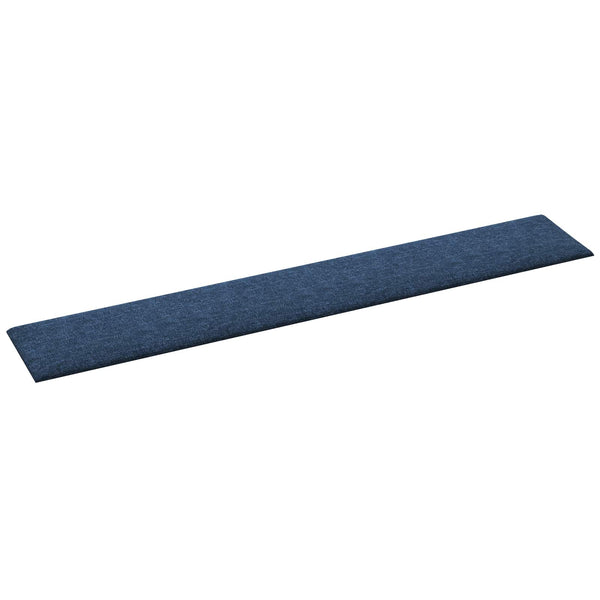 Wandkopfteile Blau 90x15 cm, 12 Stk.