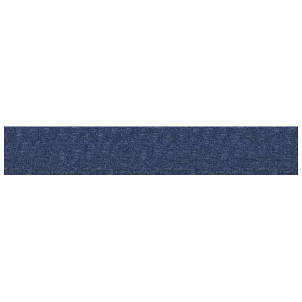 Wandkopfteile Blau 90x15 cm, 12 Stk.