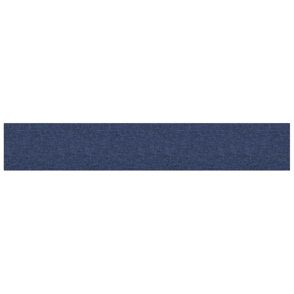 Wandkopfteile Blau 90x15 cm, 12 Stk.