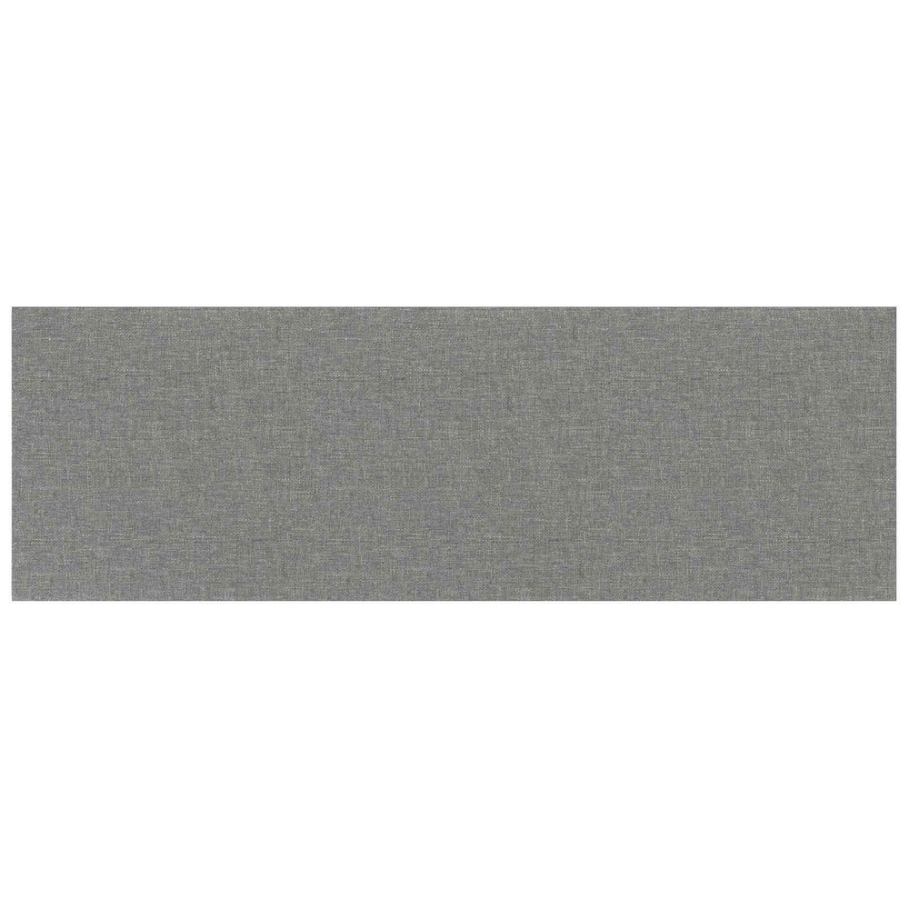 Wandpaneele Kopfteil Hellgrau Stoff 90x30cm, 12 Stk.