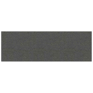Wandkopfteile Dunkelgrau Stoff 90x30cm, 12er Set