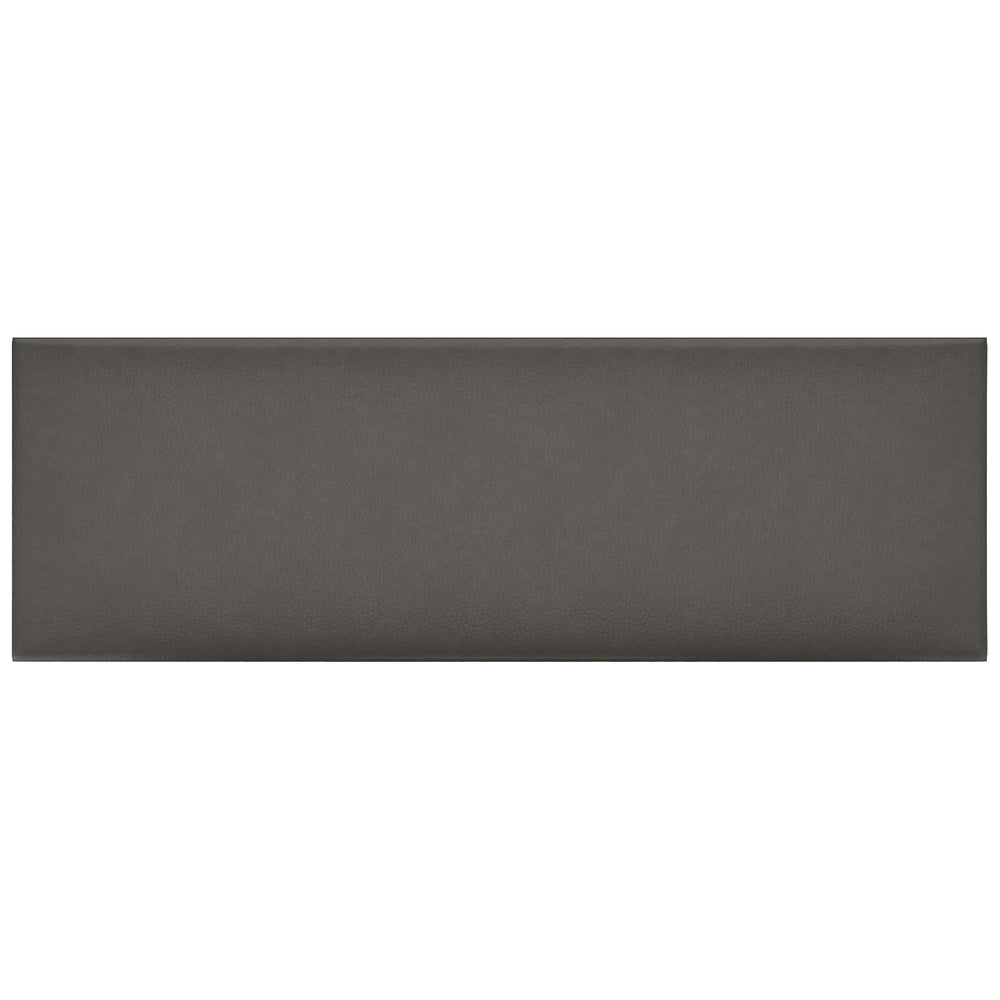 Wandpaneele Grau Stoff 90x30cm, 12er Set