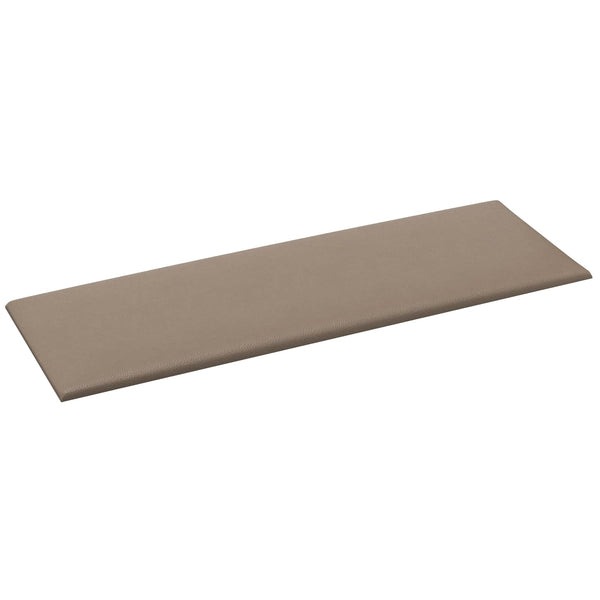 Wandpaneele Cappuccino Stoff 90x30cm, 12er Set