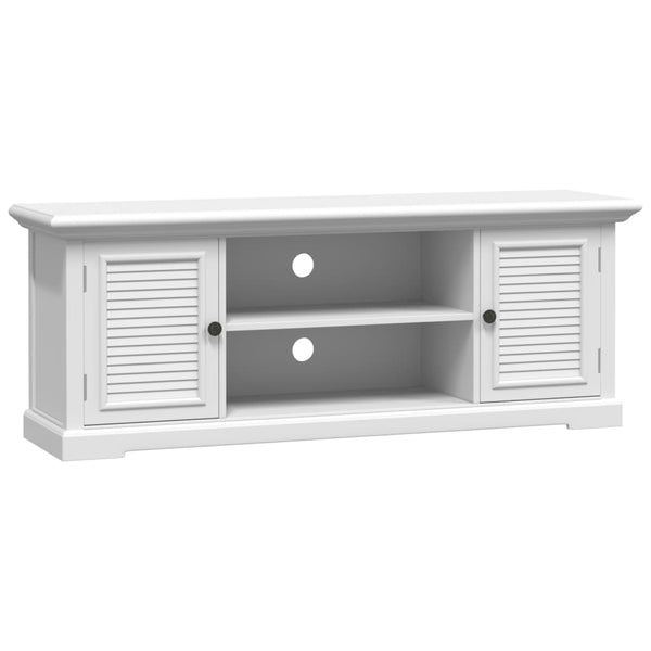 TV-Schrank Weiß 110 cm Holz