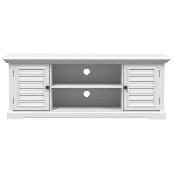 TV-Schrank Weiß 110 cm Holz