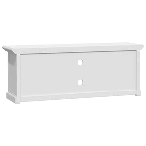 TV-Schrank Weiß 110 cm Holz