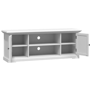TV-Schrank Weiß 110 cm Holz