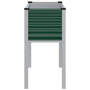 Grünes Stahl Garten Pflanzgefäß 100cm