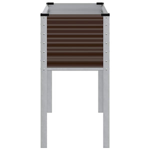 Pflanzgefäß Braun 100x45x90cm Stahl