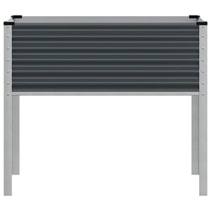 Anthrazit Pflanzgefäß 100cm Stahl