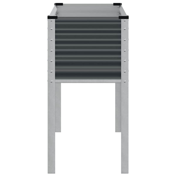Anthrazit Pflanzgefäß 100cm Stahl