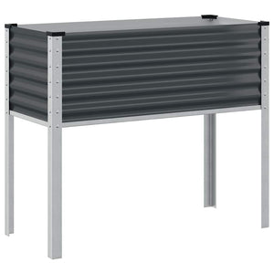 Anthrazit Pflanzgefäß 100cm Stahl