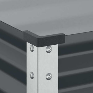 Anthrazit Pflanzgefäß 100cm Stahl